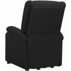FIMEI Fauteuil Releveur Inclinable De Massage Noir Tissu -Pas Cher Fauteuil Magasin 60967699 5