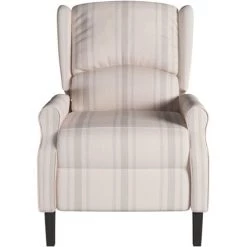 FIMEI Fauteuil Inclinable De Massage Motif à Lignes Tissu -Pas Cher Fauteuil Magasin 60968233 4
