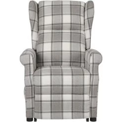 FIMEI Fauteuil De Massage Inclinable Gris Tissu -Pas Cher Fauteuil Magasin 60969099 3
