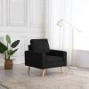 FIMEI Fauteuil Noir Tissu 2 FIMEI Fauteuil Noir Tissu -Pas Cher Fauteuil Magasin 60969354 1
