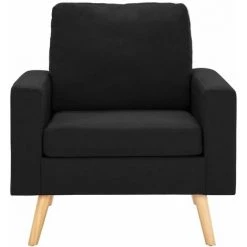 FIMEI Fauteuil Noir Tissu 9 FIMEI Fauteuil Noir Tissu -Pas Cher Fauteuil Magasin 60969354 3