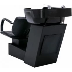 FIMEI Chaise De Salon Avec Lavabo Noir 137x59x82 Cm Similicuir 10 FIMEI Chaise De Salon Avec Lavabo Noir 137x59x82 Cm Similicuir -Pas Cher Fauteuil Magasin 60969618 4