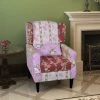 FIMEI Fauteuil Avec Design De Patchwork Tissu -Pas Cher Fauteuil Magasin 60969692 1