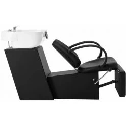 FIMEI Chaise De Salon Avec Lavabo Noir Et Blanc Similicuir -Pas Cher Fauteuil Magasin 60970774 3