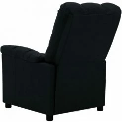 FIMEI Fauteuil De Massage Inclinable électrique Noir Tissu -Pas Cher Fauteuil Magasin 60971028 5