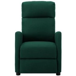 FIMEI Fauteuil De Massage Inclinable électrique Vert Foncé Tissu -Pas Cher Fauteuil Magasin 60971062 3