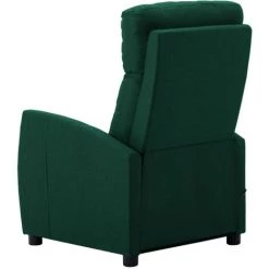 FIMEI Fauteuil De Massage Inclinable électrique Vert Foncé Tissu -Pas Cher Fauteuil Magasin 60971062 5