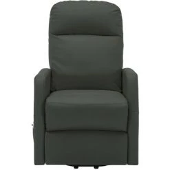 FIMEI Fauteuil Inclinable De Massage Anthracite Similicuir 9 FIMEI Fauteuil Inclinable De Massage Anthracite Similicuir -Pas Cher Fauteuil Magasin 60971451 3