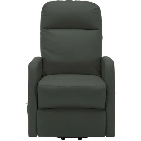 FIMEI Fauteuil Inclinable De Massage Anthracite Similicuir 5 FIMEI Fauteuil Inclinable De Massage Anthracite Similicuir – Image 3