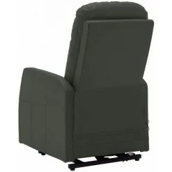 FIMEI Fauteuil Inclinable De Massage Anthracite Similicuir 11 FIMEI Fauteuil Inclinable De Massage Anthracite Similicuir -Pas Cher Fauteuil Magasin 60971451 5