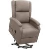 FIMEI Fauteuil Inclinable Taupe Tissu 2 FIMEI Fauteuil Inclinable Taupe Tissu -Pas Cher Fauteuil Magasin 60971709 1