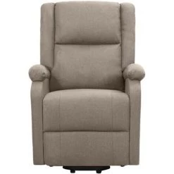 FIMEI Fauteuil Inclinable Taupe Tissu 9 FIMEI Fauteuil Inclinable Taupe Tissu -Pas Cher Fauteuil Magasin 60971709 3