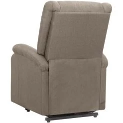 FIMEI Fauteuil Inclinable Taupe Tissu 10 FIMEI Fauteuil Inclinable Taupe Tissu -Pas Cher Fauteuil Magasin 60971709 4