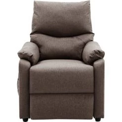 FIMEI Fauteuil De Massage Inclinable Taupe Tissu 11 FIMEI Fauteuil De Massage Inclinable Taupe Tissu -Pas Cher Fauteuil Magasin 60971987 5