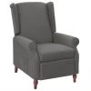 FIMEI Fauteuil Inclinable Gris Clair Tissu -Pas Cher Fauteuil Magasin 60972397 1