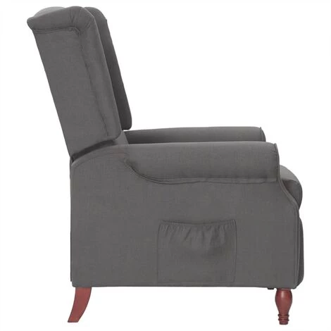 FIMEI Fauteuil Inclinable Gris Clair Tissu 5 FIMEI Fauteuil Inclinable Gris Clair Tissu â Image 3