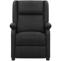FIMEI Fauteuil Releveur Inclinable De Massage Noir Cuir Véritable 9 FIMEI Fauteuil Releveur Inclinable De Massage Noir Cuir Véritable -Pas Cher Fauteuil Magasin 60973784 3