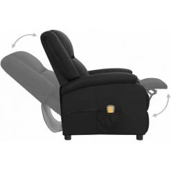 FIMEI Fauteuil Releveur Inclinable De Massage Noir Cuir Véritable 11 FIMEI Fauteuil Releveur Inclinable De Massage Noir Cuir Véritable -Pas Cher Fauteuil Magasin 60973784 5