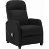 FIMEI Fauteuil De Massage Inclinable Noir Similicuir -Pas Cher Fauteuil Magasin 60974049 1