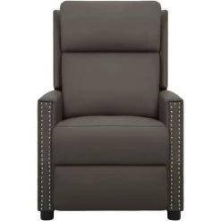 FIMEI Fauteuil Releveur Inclinable Gris Similicuir -Pas Cher Fauteuil Magasin 60974323 3