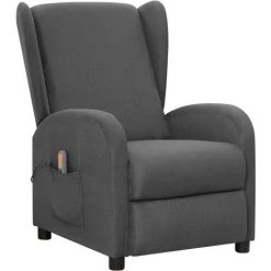 FIMEI Fauteuil Releveur Inclinable De Massage Gris Foncé Tissu 8 FIMEI Fauteuil Releveur Inclinable De Massage Gris Foncé Tissu -Pas Cher Fauteuil Magasin 60974484 2