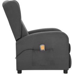FIMEI Fauteuil Releveur Inclinable De Massage Gris Foncé Tissu 10 FIMEI Fauteuil Releveur Inclinable De Massage Gris Foncé Tissu -Pas Cher Fauteuil Magasin 60974484 4