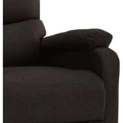 FIMEI Fauteuil Inclinable électrique De Massage Marron Foncé Tissu -Pas Cher Fauteuil Magasin 60974706 5