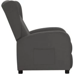 FIMEI Fauteuil Inclinable Gris Foncé Tissu -Pas Cher Fauteuil Magasin 60975113 3