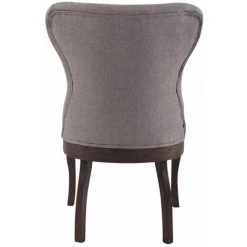 NOVA Fauteuil De Tissus Baroques Modernes Couleur : Gris -Pas Cher Fauteuil Magasin 61090397 5