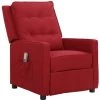 YOUTHUP Fauteuil De Massage Inclinable Rouge Bordeaux Tissu - Rouge 2 YOUTHUP Fauteuil De Massage Inclinable Rouge Bordeaux Tissu - Rouge -Pas Cher Fauteuil Magasin 61113714 1