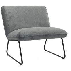 DIMEHOUSE Merle Fauteuil Industriel Gris - Anthracite -Pas Cher Fauteuil Magasin 61173981 5