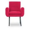 COTECOSY Fauteuil à Bascule Calvet Tissu Fuchsia Et Métal Noir - Fuschia 1 COTECOSY Fauteuil à Bascule Calvet Tissu Fuchsia Et Métal Noir - Fuschia -Pas Cher Fauteuil Magasin 61220267 1