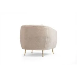 COTECOSY Fauteuil Leticia Tissu Beige - Beige 11 COTECOSY Fauteuil Leticia Tissu Beige - Beige -Pas Cher Fauteuil Magasin 61220307 5