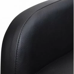 SUPERMARKET Fauteuil Pliable Similicuir Noir -Pas Cher Fauteuil Magasin 61303751 4