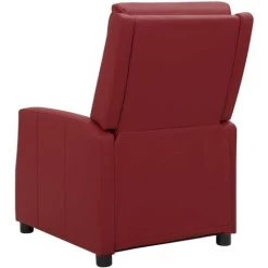 SUPERMARKET Fauteuil Releveur Inclinable Similicuir Bordeaux 11 SUPERMARKET Fauteuil Releveur Inclinable Similicuir Bordeaux -Pas Cher Fauteuil Magasin 61304797 5