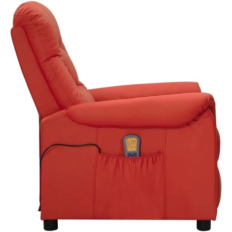 SUPERMARKET Fauteuil Releveur Inclinable De Massage Similicuir Bordeaux SUHB-3093304 6 SUPERMARKET Fauteuil Releveur Inclinable De Massage Similicuir Bordeaux SUHB-3093304 – Image 4