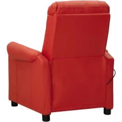 SUPERMARKET Fauteuil Releveur Inclinable De Massage Similicuir Bordeaux SUHB-3093304 11 SUPERMARKET Fauteuil Releveur Inclinable De Massage Similicuir Bordeaux SUHB-3093304 -Pas Cher Fauteuil Magasin 61304812 5