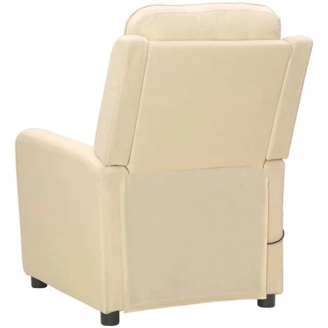 SUPERMARKET Fauteuil Releveur Inclinable De Massage Tissu Crème SUHB-3098216 7 SUPERMARKET Fauteuil Releveur Inclinable De Massage Tissu Crème SUHB-3098216 – Image 5