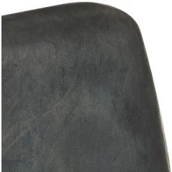 SUPERMARKET Fauteuil De Cuir Véritable Gris -Pas Cher Fauteuil Magasin 61304957 5