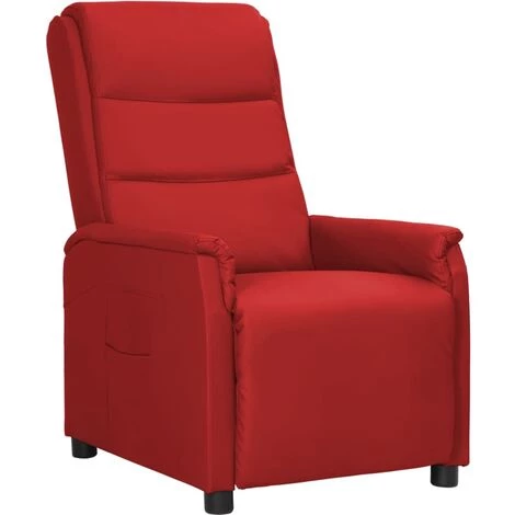 SUPERMARKET Fauteuil Inclinable Similicuir Rouge Bordeaux SUHB-338948 3 SUPERMARKET Fauteuil Inclinable Similicuir Rouge Bordeaux SUHB-338948