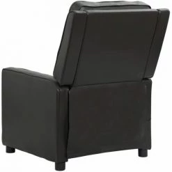 SUPERMARKET Fauteuil De Massage Inclinable Similicuir Brillant Noir 11 SUPERMARKET Fauteuil De Massage Inclinable Similicuir Brillant Noir -Pas Cher Fauteuil Magasin 61305333 5