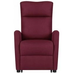 VidaXL Fauteuil Releveur Inclinable Violet Tissu - Pourpre 10 VidaXL Fauteuil Releveur Inclinable Violet Tissu - Pourpre -Pas Cher Fauteuil Magasin 61348020 4