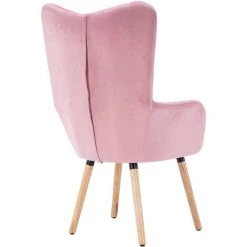 INSMA Chaises De Visiteur Design Fauteuil Canapé Chaise Scandinave Rose 70 X 67 X 75cm -Pas Cher Fauteuil Magasin 61351770 5