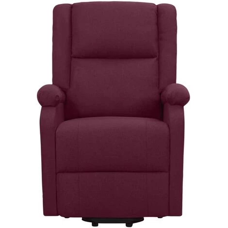 FIMEI Fauteuil De Massage Inclinable Violet Tissu 5 FIMEI Fauteuil De Massage Inclinable Violet Tissu – Image 3