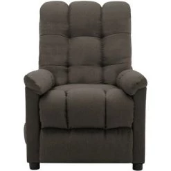 FIMEI Fauteuil De Massage Inclinable électrique Taupe Tissu -Pas Cher Fauteuil Magasin 61380102 3