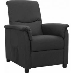 FIMEI Fauteuil Releveur Inclinable Gris Foncé Tissu 8 FIMEI Fauteuil Releveur Inclinable Gris Foncé Tissu -Pas Cher Fauteuil Magasin 61380136 2