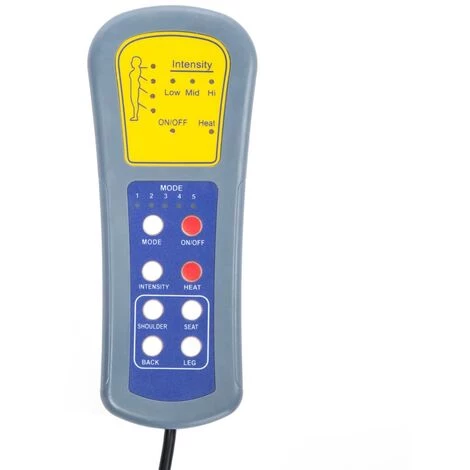 FIMEI Fauteuil De Massage Inclinable électrique Noir Tissu 6 FIMEI Fauteuil De Massage Inclinable électrique Noir Tissu – Image 4