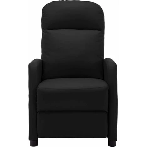 FIMEI Fauteuil Inclinable électrique Noir Similicuir 5 FIMEI Fauteuil Inclinable électrique Noir Similicuir – Image 3