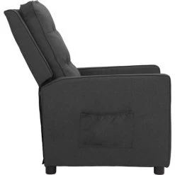 FIMEI Fauteuil Inclinable Gris Foncé Tissu 9 FIMEI Fauteuil Inclinable Gris Foncé Tissu -Pas Cher Fauteuil Magasin 61381929 3