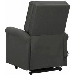 FIMEI Fauteuil De Massage Inclinable Gris Foncé Tissu -Pas Cher Fauteuil Magasin 61382360 5
